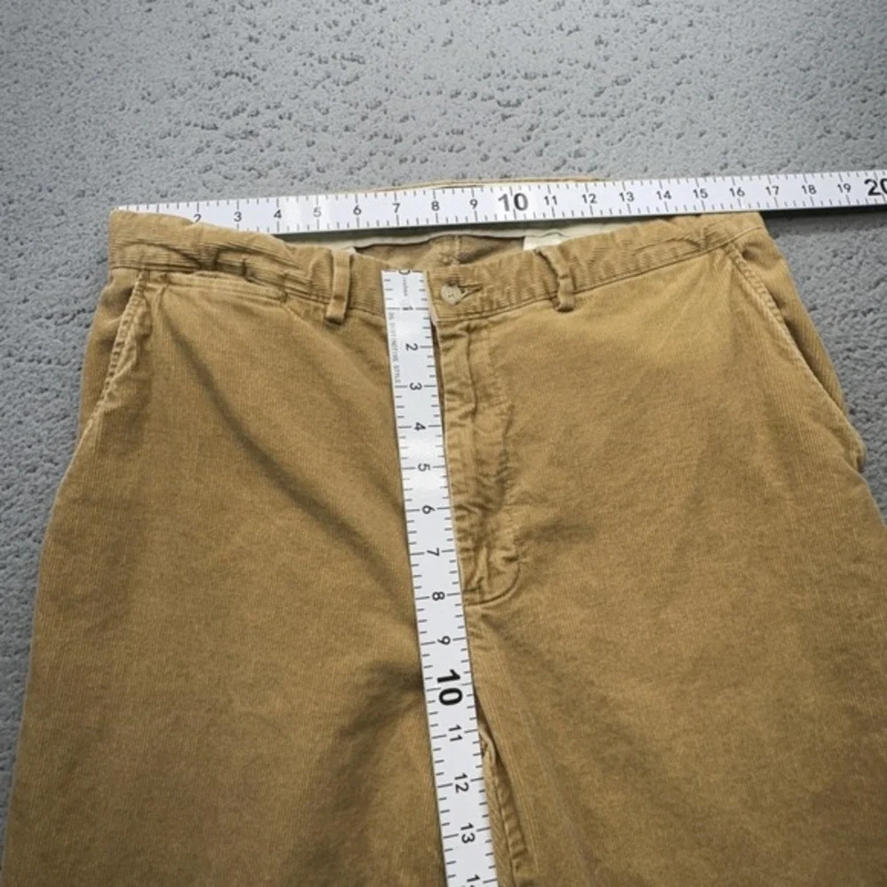 Polo‎ Ralph Lauren Pants Mens 34 Brown Corduroy Straight Leg Chino Casual